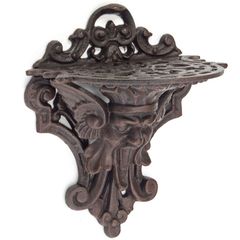 Cast Iron Gargoyle Wall Shelf  Antique Style