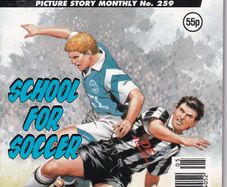 Football Picture Story Library #259 School For Soccer 1997 Dc Thomson Comic