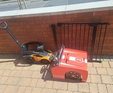 toys and baby gate