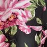 Curvewow black floral shirt dress plus size- New Image 4