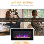 Wall-Mounted Electric Fireplace Image 6