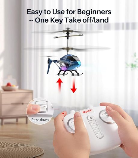 Remote Control Helicopter RC Helicopter with Altitude Hold and High & Low Speed Mode for Adults Kids