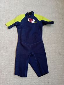 Olaian junior short sleeved wetsuit