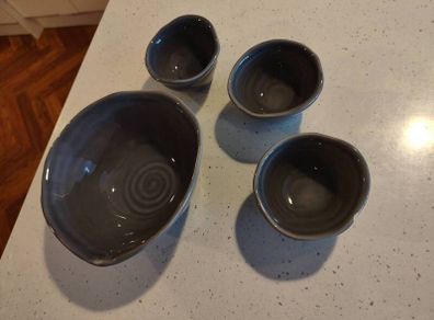 paul Costello serving bowls