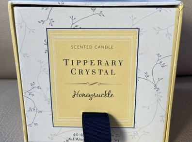 Tipperary Crystal Honeysuckle Candle