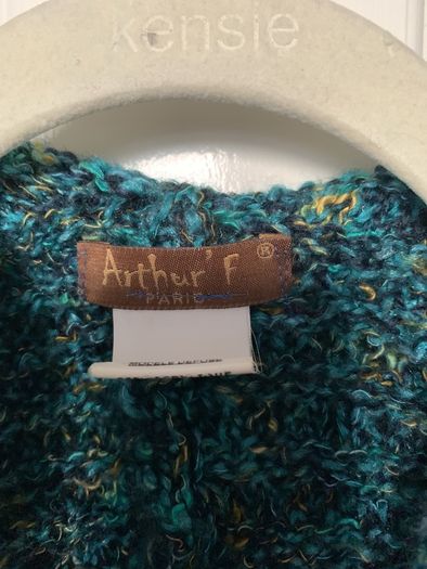 Cardigan Shawl with bell sleeves