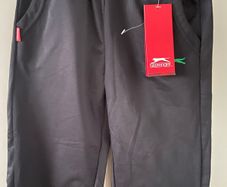 Slazenger black tracksuit bottoms 5-6 years BNWT