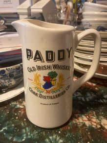 Paddy Irish whiskey jug free postage