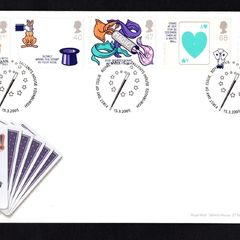 2005 Great Britain Centenary of Magic Circle Commemorative Stamps Addressed First Day Cover (FDC)
