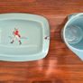 Vintage 1960s Johnnie Walker Wade Regicor Set Duck Egg Blue Image 2
