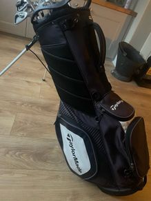 Set of golf clubs