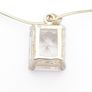 Clear Quartz 925 Silver Necklace Image 3