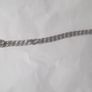 a solid silver  heavy  bracelet  stamped 925 Image 4