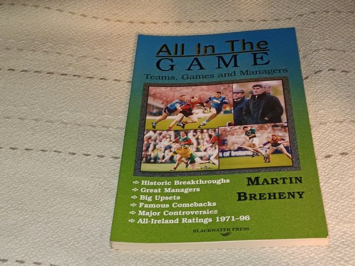 All in the Game Gaa Book For Sale Here