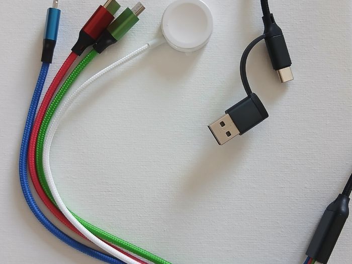 New 4 in 1 Sturdy fabric fast charging cable (120cm)