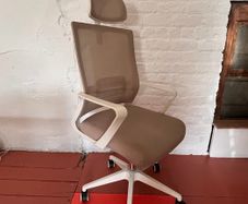 Stylish beige office chair