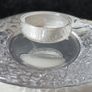 Orrefors Crystal Discus, tea light holder by Lars Hellsten Image 4