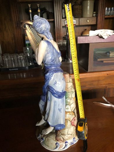Large porcelain figure
