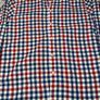 Tommy Hilfiger New York Fit Mens Red/Blue/White Check Long Sleeve Shirt Medium Image 2