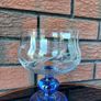 Vintage Duiske Irish Handcut Footed Bowl Image 3