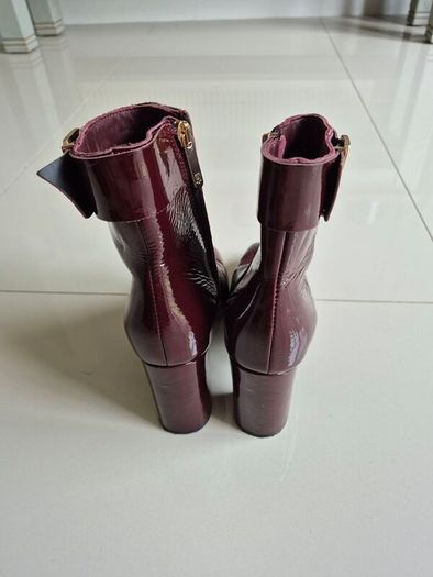 Tommy Hilfiger ancle boots - burgundy