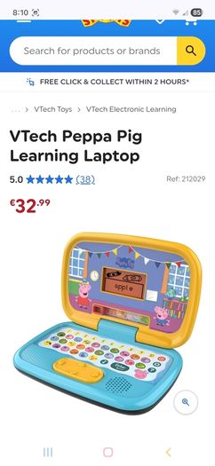 Peppa pig laptop