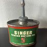 3 x Vintage Singer Sewing Machine Oil Tins Image 5