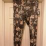 Women's Sports Reversible Leggings NWT SIZE L Image 2
