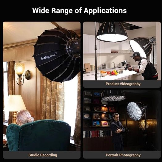 SMALLRIG Parabolic Softbox 55cm
