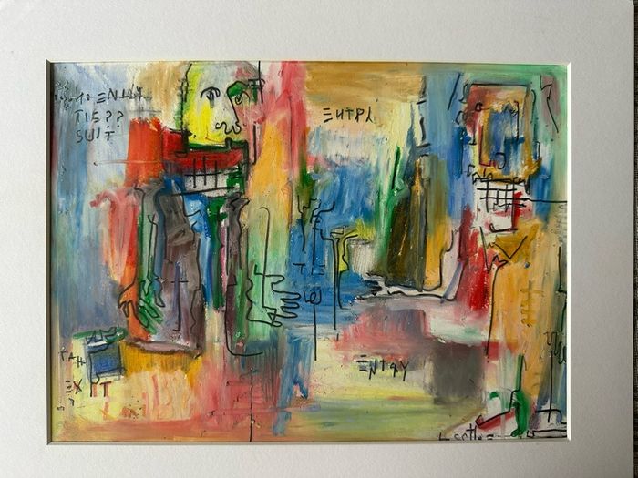 Pastel - Abstract Portrait