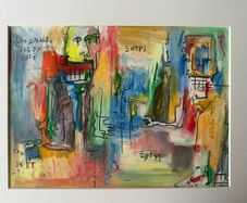 Pastel - Abstract Portrait