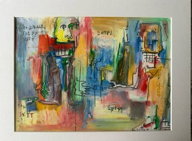 Pastel - Abstract Portrait