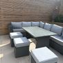 garden furniture set in grey Image 6