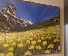 hand painted picture