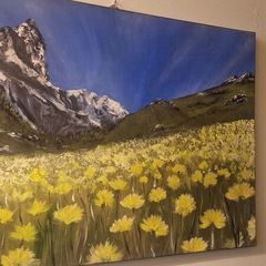 hand painted picture