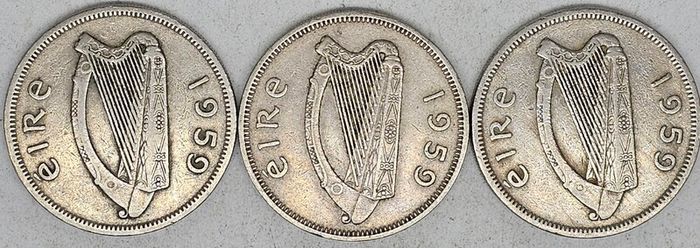 Ireland 1959 Florin Lot