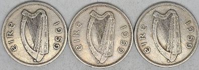 Ireland 1959 Florin Lot