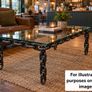 Handmade Industrial Chain Coffee Table - Heavy Steel - B Image 2