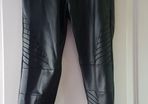 Learher look pant size fit 68 worn once pls read description
