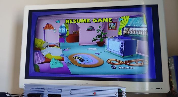 Playstation 2 Ps2 Simpsons Hit and Run Game