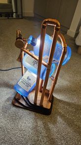 Drumshanbo Gin Copper & Wood Lamp