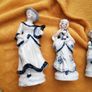 4 Porcelain Figurines Image 4