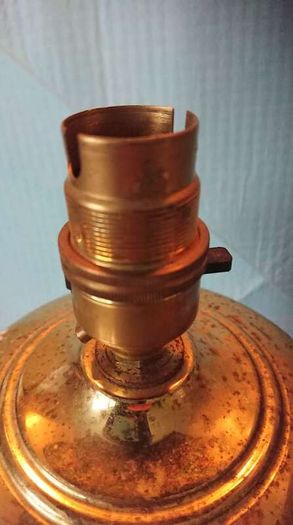 Old Brass Table lamp