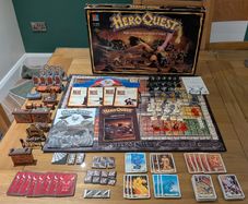 heroquest Milton Bradley 1989