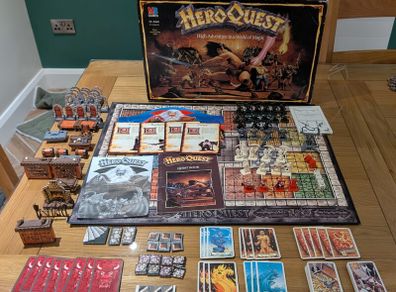 heroquest Milton Bradley 1989
