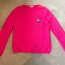 Stunning American Vintage Vitow Sweater in Neon Pink Image 8