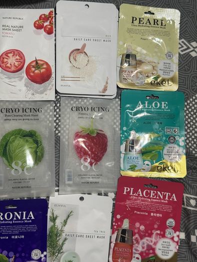 Korean sheet masks new
