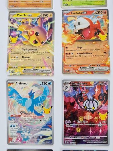 30th Anniversary Pokemon Cards Bundle