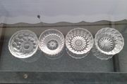 Vintage 60's/70's Glass Dessert Dishes X 4