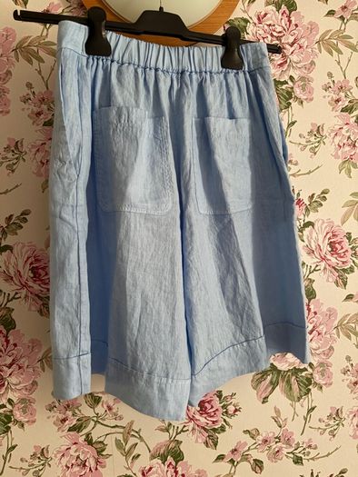 Linen shorts UK 10 Rosso 35